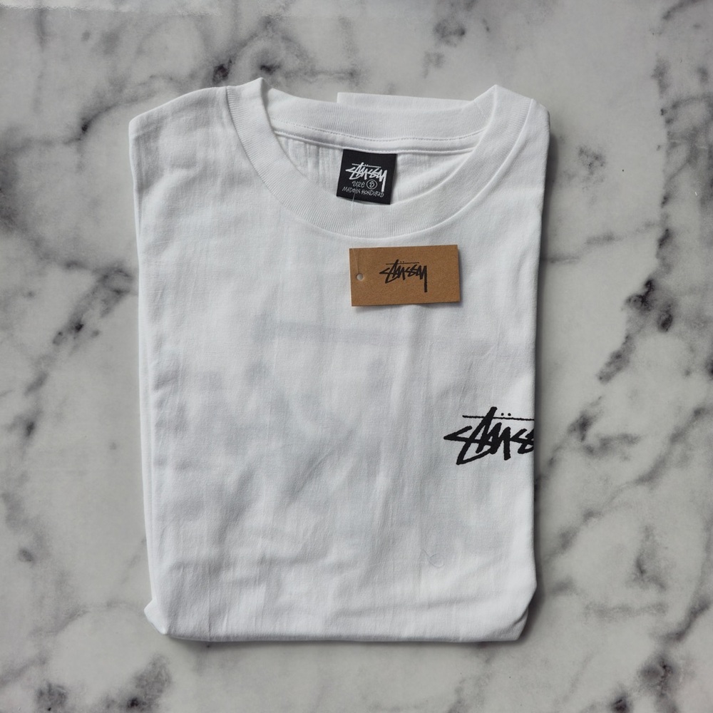 Stussy classic T-shirt white - Picture 3 of 5